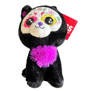 LIL' PEEPERS | Day Of The Dead Sugar Skull Black Cat Plush Dia De Los Muertos